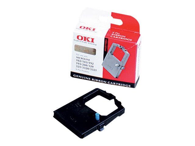 OKI Schwarz - Farbband - für OKI ML280; Microline