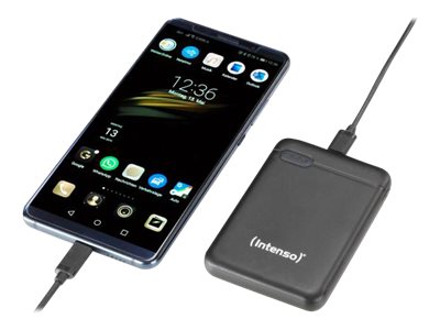 Intenso XS10000 - Powerbank - 10000 mAh - 3.1 A - 2 Ausgabeanschlussstellen (USB, USB-C)