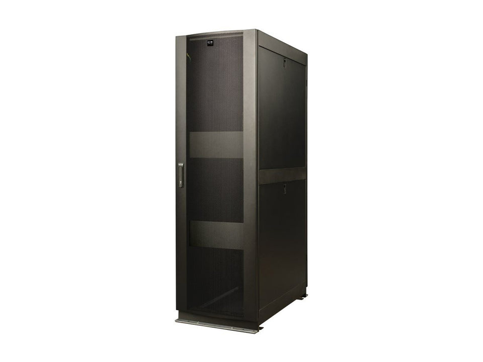 Eaton Tripp Lite Series 42U Rack Enclosure Server Cabinet w/ Doors & Sides Seismic - Schrank Netzwerkschrank - Schwarz - 42HE - 48.3 cm (19")