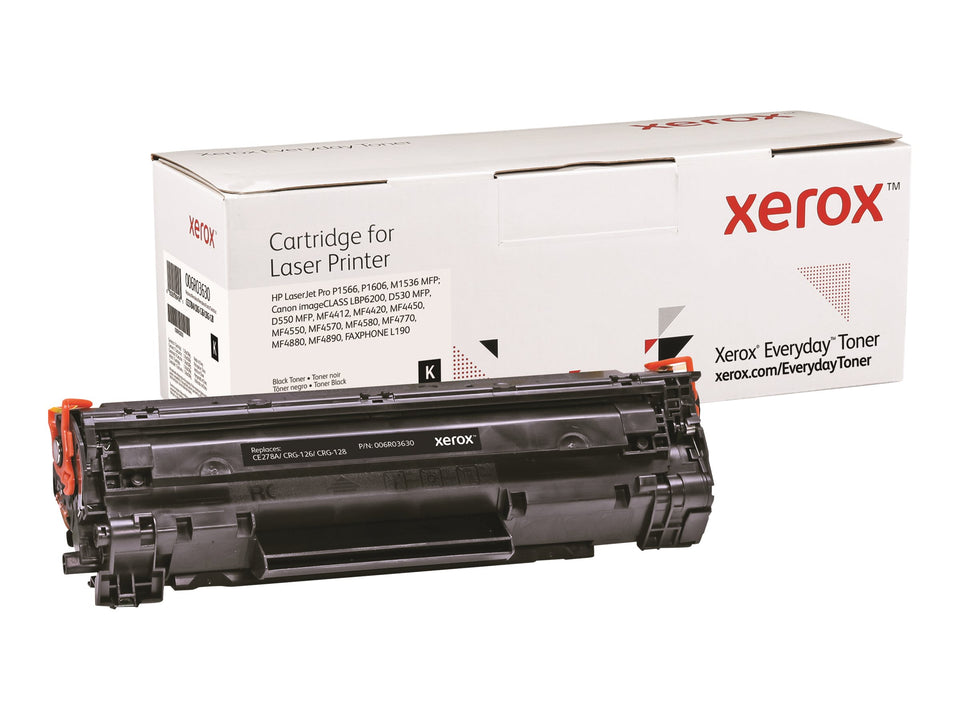 Xerox Everyday - Schwarz - kompatibel - Tonerpatrone (Alternative zu: Canon CRG-126, Canon CRG-128, HP CE278A)