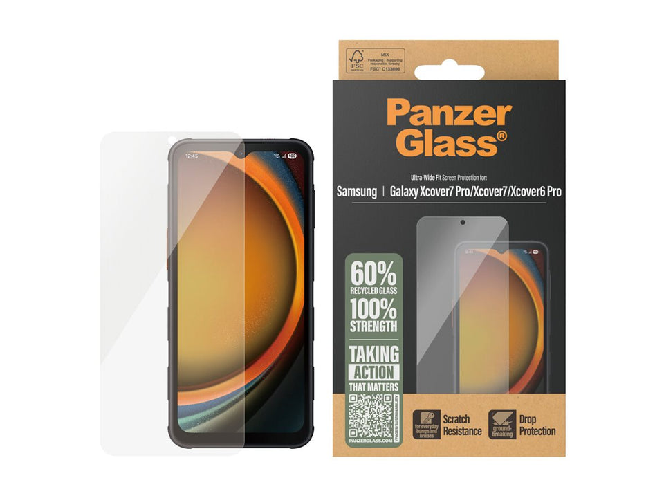 PanzerGlass Bildschirmschutz für Handy - ultrabreite