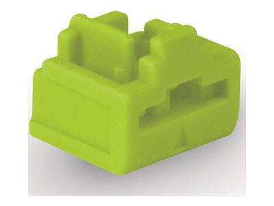 Lindy LAN-Portblocker - grün (Packung mit 20)