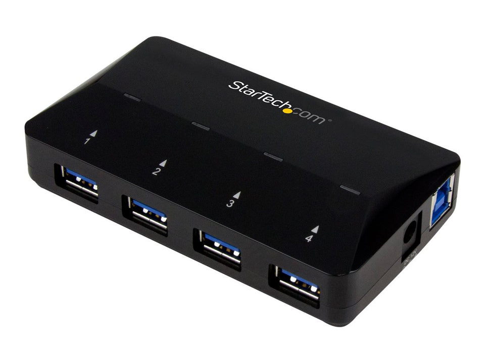 StarTech.com Startech 4 Port USB 3.0 Hub plus dedizierter