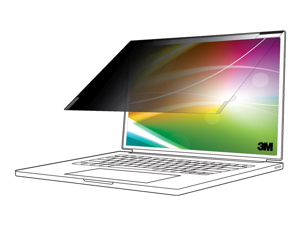 3M Blickschutzfilter für Notebook - heller Bildschirm, 16:10 - entfernbar - klebend - 41.1 cm (16.2")