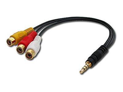 Lindy Video- / Audio-Adapter - Composite Video
