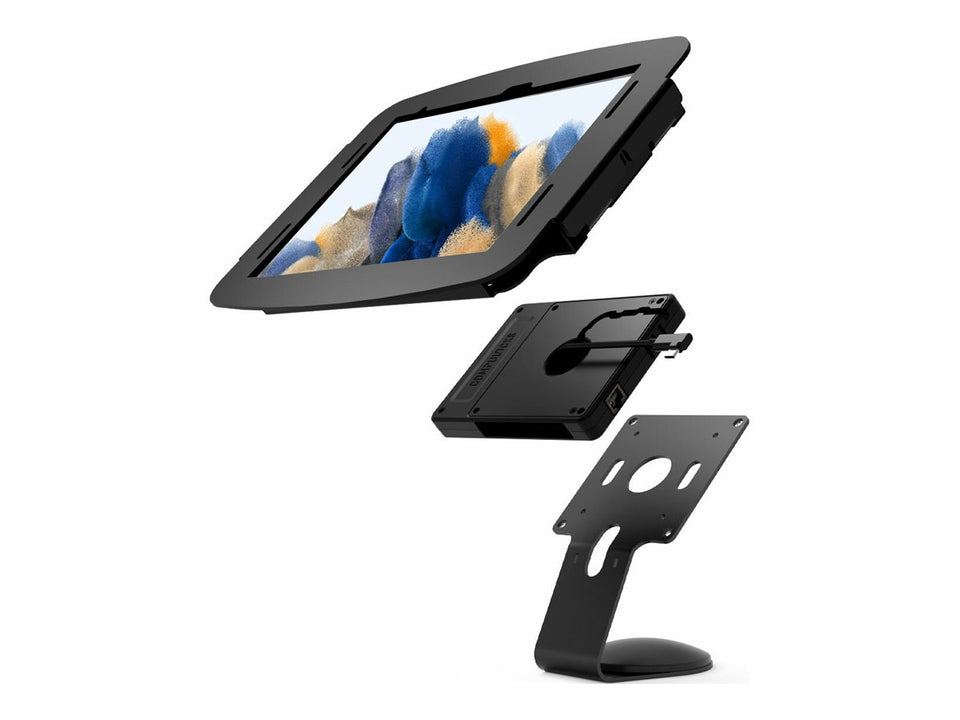 Compulocks Galaxy Tab A8 10.5" Space Enclosure Core Counter Stand or Wall Mount Plus Hub - Befestigungskit (Aufstellung, Gehäuse, Wandmontage)