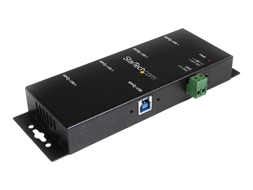 StarTech.com Montierbarer 4 Port Industrieller