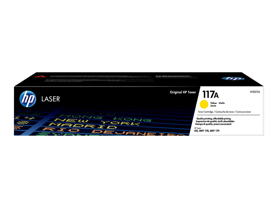 HP 117A - Gelb - original - Tonerpatrone (W2072A)