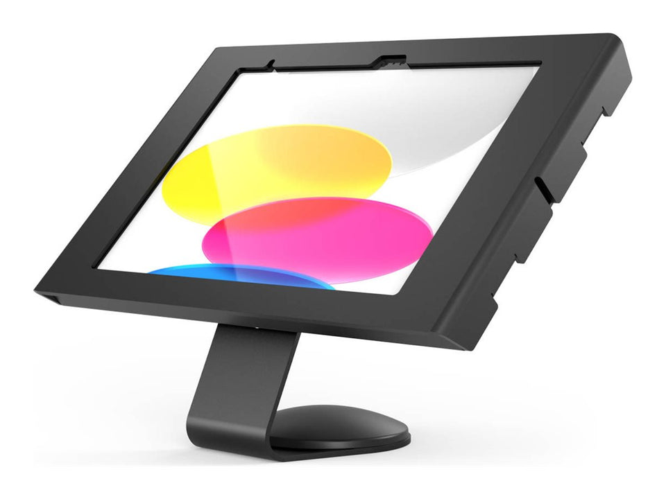 Compulocks Apex - Aufstellung - freiliegende Front-/Rückkamera und Sensoren - für Tablett - Aluminium - Schwarz - Wandmontage, Tischmontage - für Apple 10.9-inch iPad (10. Generation)