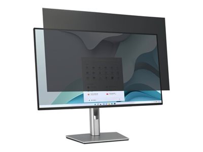 Kensington EQ - Blickschutzfilter für Bildschirme - 2-Wege - abnehmbar - Kleber, Scharnierlaschen - 54.6 cm (21.5")