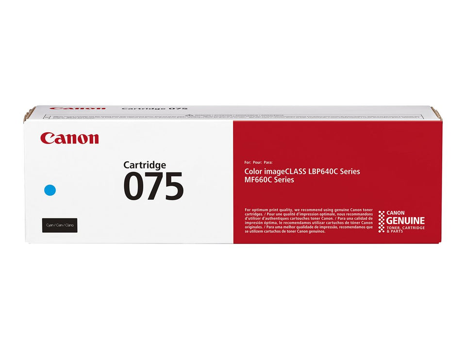Canon 075 - Cyan - original - Box - Tonerpatrone