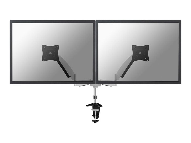 Neomounts FPMA-D950D - Befestigungskit - Voll beweglich - für 2 LCD-Displays - Silber - Bildschirmgröße: 25.4-68.6 cm (10"-27")