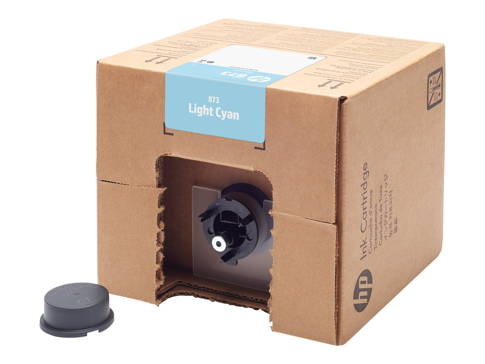 HP 873 - 3 L - hell Cyan - original - Latex -