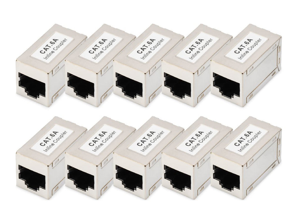 DIGITUS CAT 6A Modulare Kupplung, geschirmt - 10 Stk.