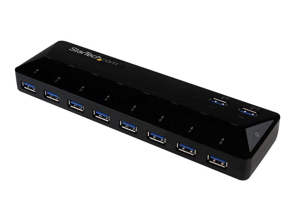 StarTech.com Startech 10 Port USB 3.0 Hub mit Lade- und Sync