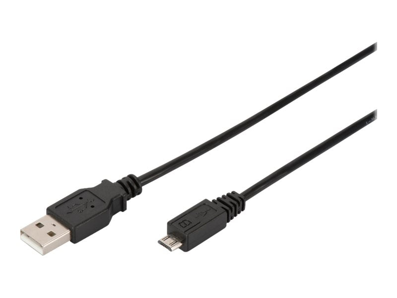 DIGITUS USB-A  Micro-B Anschlusskabel, 1m
