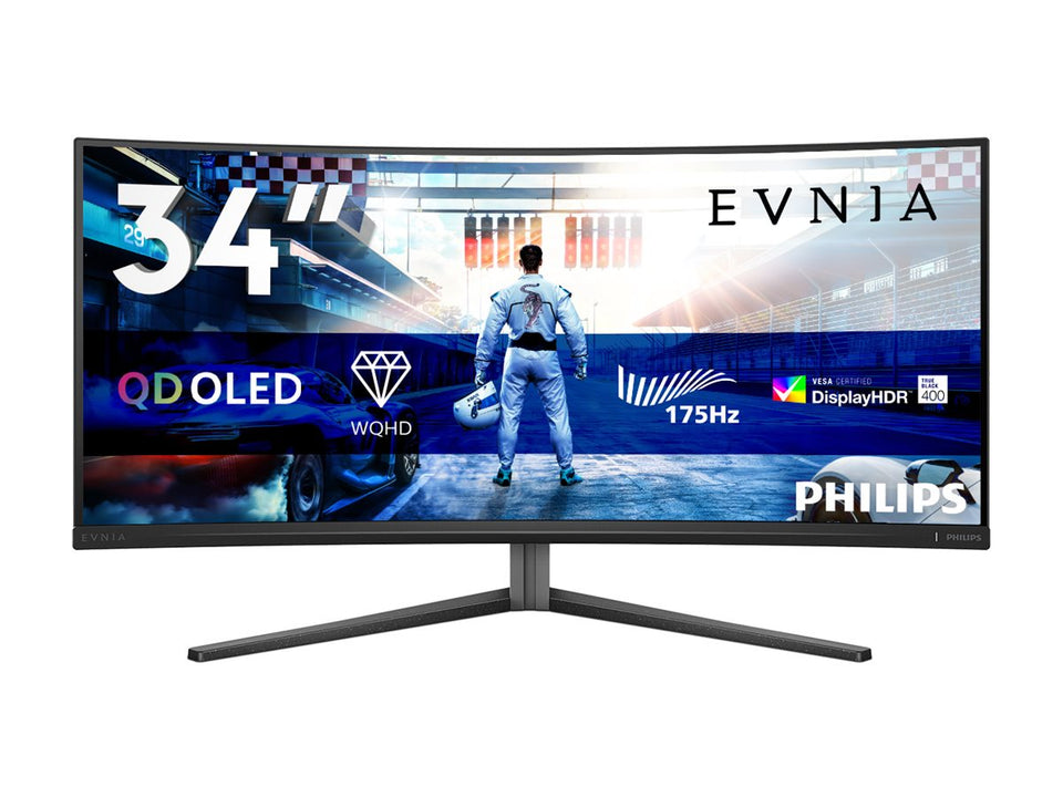 Philips Evnia 6000 34M2C6500 - OLED-Monitor - Gaming - gebogen - 86.36 cm (34")