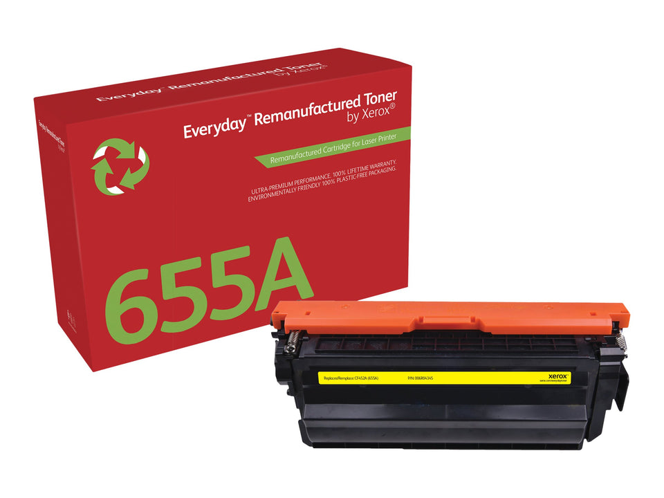 Xerox Everyday - Gelb - kompatibel - Tonerpatrone (Alternative zu: HP 655A, HP CF452A)