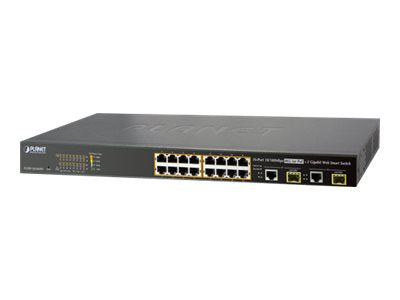 Planet FGSW-1816HPS - Switch - managed - 16 x