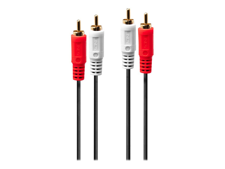 Lindy Premium - Audiokabel - RCA x 2 männlich