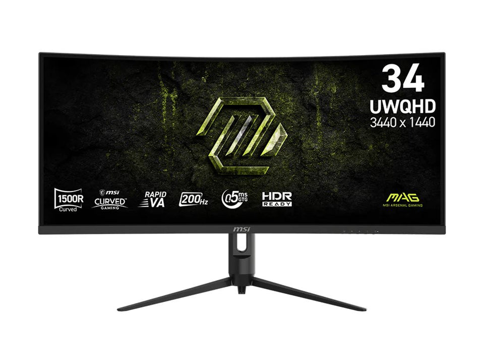 MSI MAG 342CQRFDE E20 - LED-Monitor - Gaming - gebogen - 86.4 cm (34")