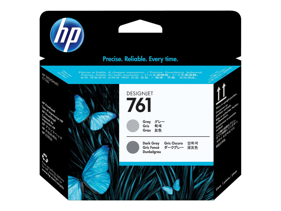 HP 761 - Grau, Dunkelgrau - Druckkopf - für DesignJet