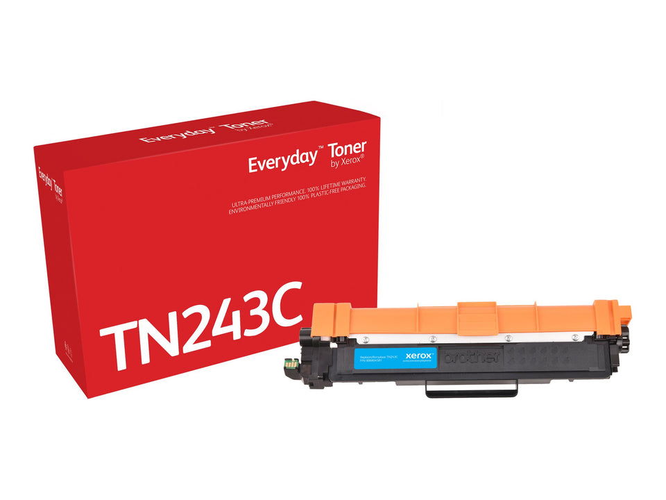 Xerox Everyday - Cyan - kompatibel - Tonerpatrone (Alternative zu: Brother TN243C)
