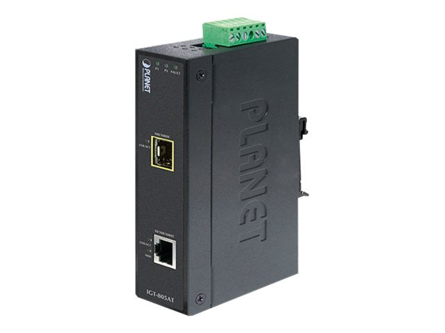 Planet IGT-805AT - Medienkonverter - 1GbE - RJ-45 / SFP (mini-GBIC)