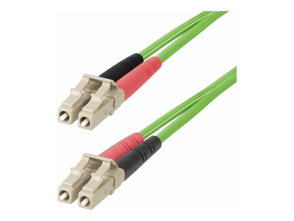 StarTech.com 25m LC zu LC(UPC) OM5 Multimode Glasfaserkabel, LSZH LWL - Patch-Kabel - LC/UPC Multi-Modus (M)