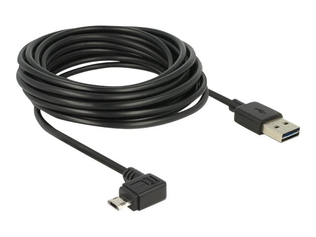 Delock Easy - USB-Kabel - USB (M) umkehrbar zu Micro-USB Typ B (M)