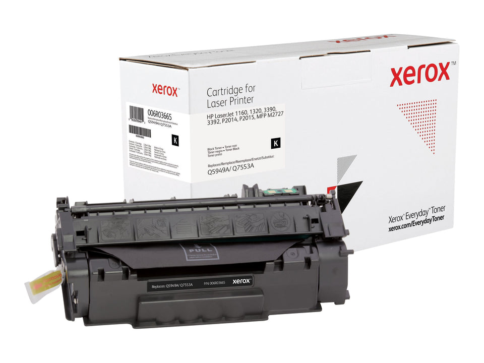 Xerox Everyday - Schwarz - kompatibel - Tonerpatrone (Alternative zu: HP Q5949A, HP Q7553A)