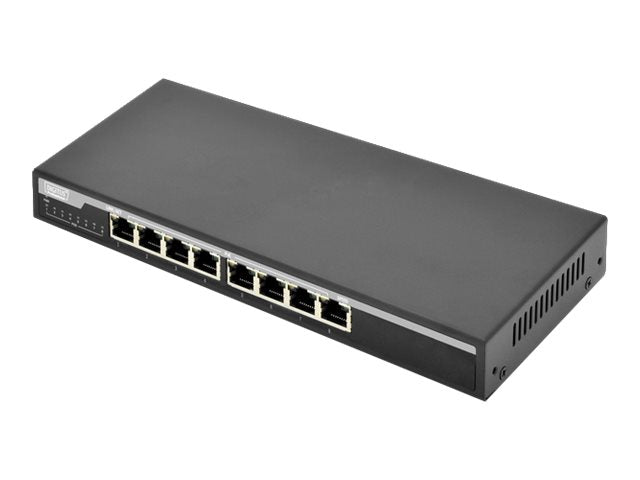DIGITUS 8-Port Gigabit Netzwerkswitch, Desktop, unmanaged