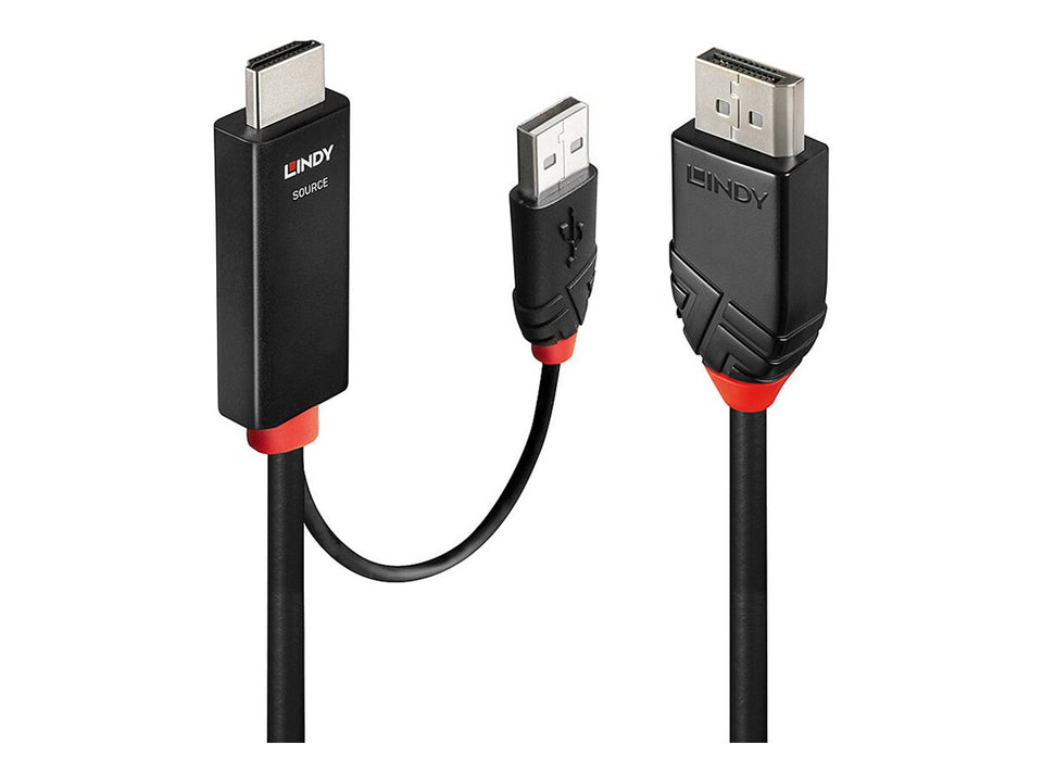 Lindy Adapterkabel - USB, HDMI männlich zu
