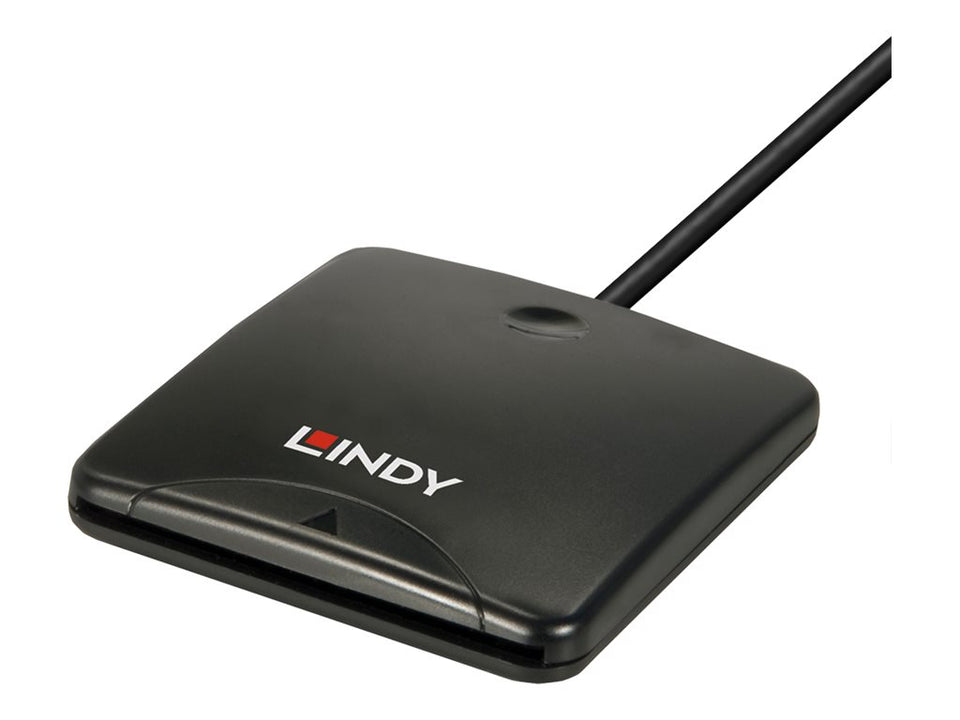 Lindy SMART Chipkartenleser - USB 2.0 - Schwarz