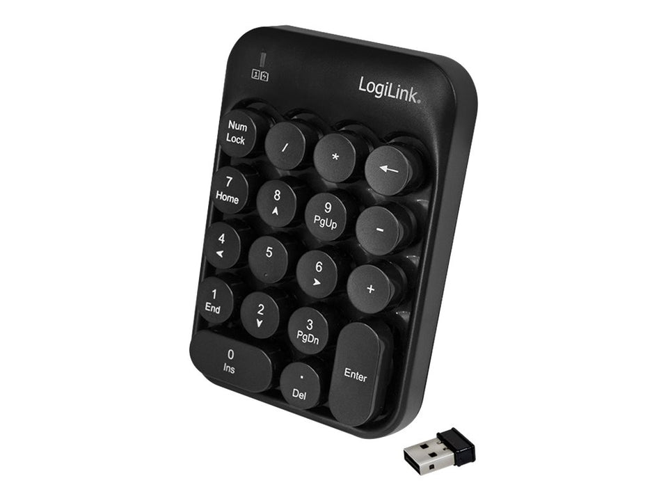 LogiLink Tastatur-und-Maus-Set - kabellos