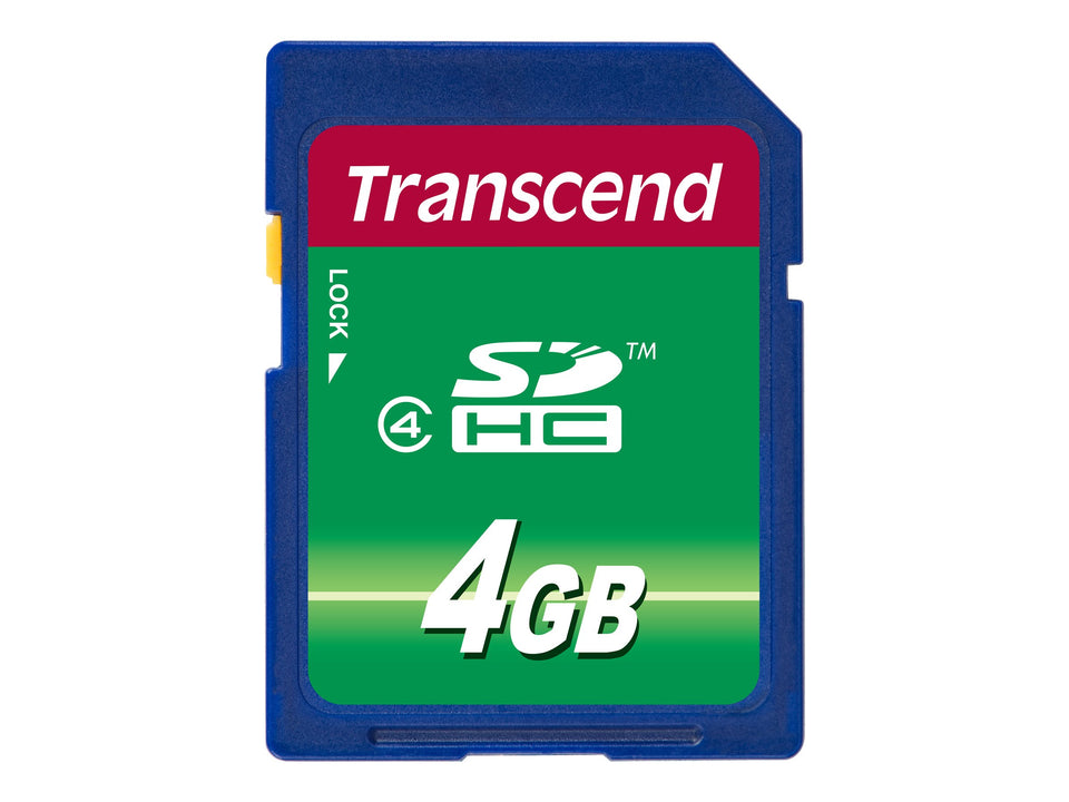 Transcend Flash-Speicherkarte - 4 GB - Class