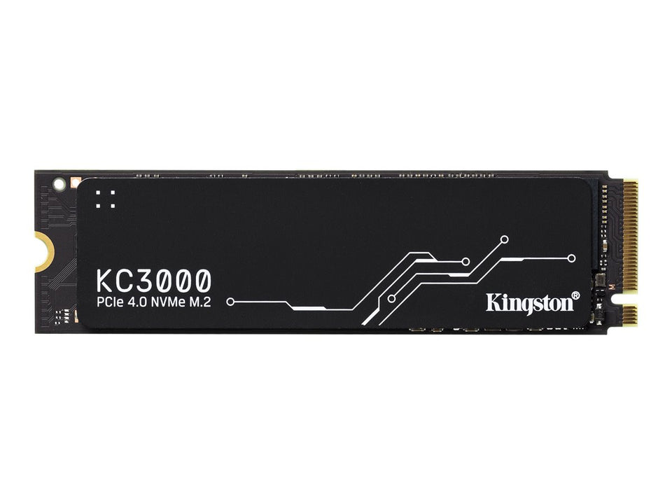 Kingston KC3000 - SSD - 512 GB - intern - M.2 2280 - PCIe 4.0 (NVMe)