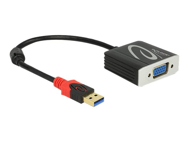 Delock USB 3.0 Type-A male > VGA female - Externer
