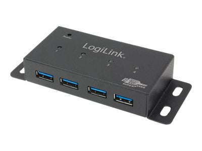 LogiLink USB 3.0 Hub 4-Port - Hub - 4 x SuperSpeed