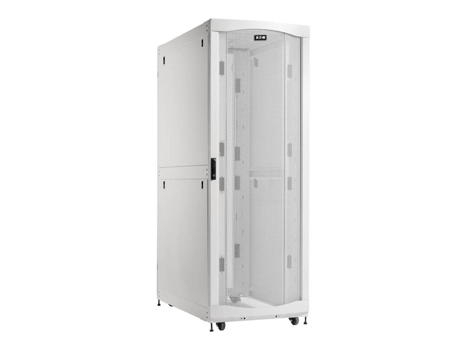 Eaton SmartRack - Schrank für Rack-Gehäuse - extra-tief, extra-breit, schwer belastbar - weiß - 48U - 80 cm (31.5")