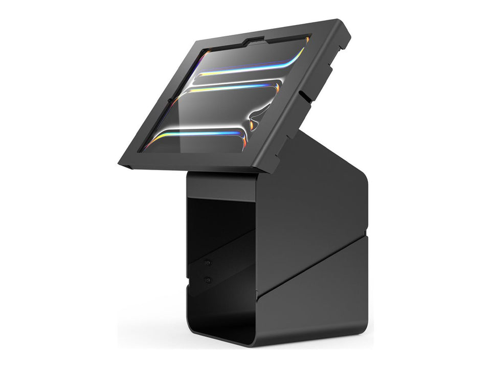 Compulocks iPad Pro M4 11" (2024), Apex Enclosure Tablet Printer Kiosk - Aufstellung - Kiosk-Style - für Drucker / Tablet - verriegelbar - hochwertiges Aluminium - Schwarz - Bildschirmgröße: 27.9 cm (11")