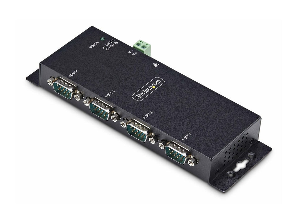 StarTech.com Startech 4P Serial to Ethernet Adapter, IP LAN