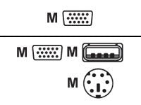 LevelOne ACC-2103 - Tastatur- / Video- / Maus- (KVM-)