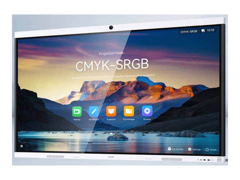 Huawei IdeaHub B3 IHB3-86SA - 218 cm (86") Diagonalklasse LCD-Display mit LED-Hintergrundbeleuchtung - Konferenz - mit integrierte interaktive Tafel, PC und Touchscreen (Multitouch)