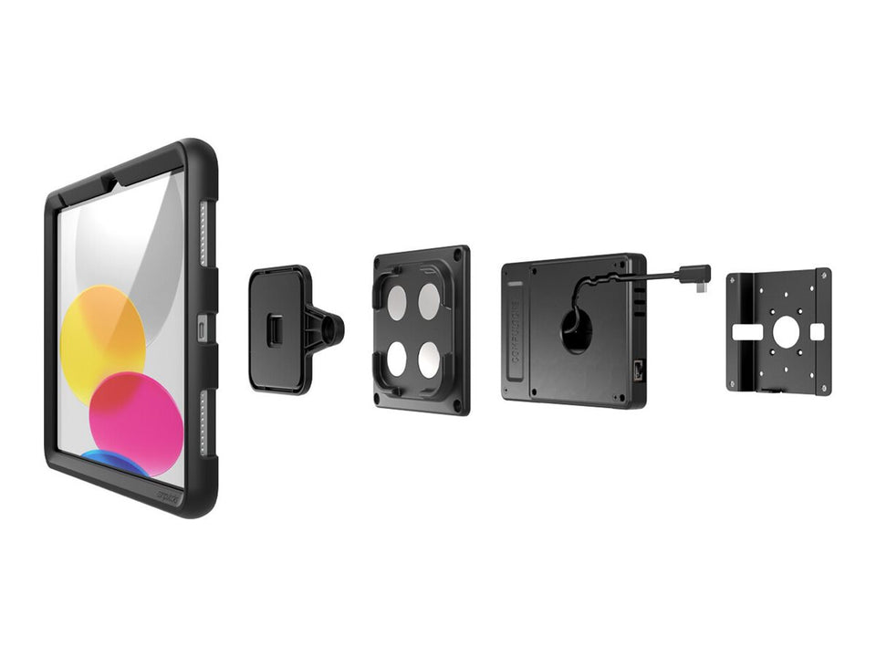 Compulocks Universal Tablet Magnetic Wall Mount Plus Hub - Befestigungskit (Wandmontage)