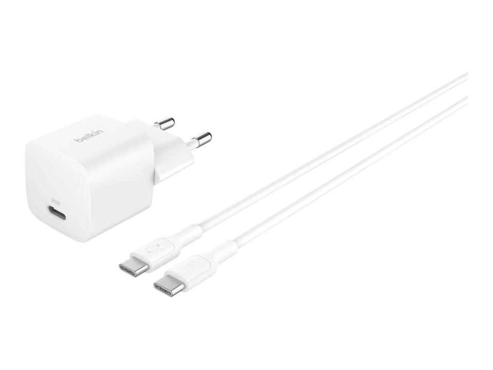 Belkin BoostCharge - Netzteil - PPS-Technologie - 25 Watt - PD 3.1/PPS, Fast Charge (USB-C)