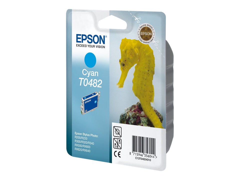 Epson T0482 - 13 ml - Cyan - original - Blister