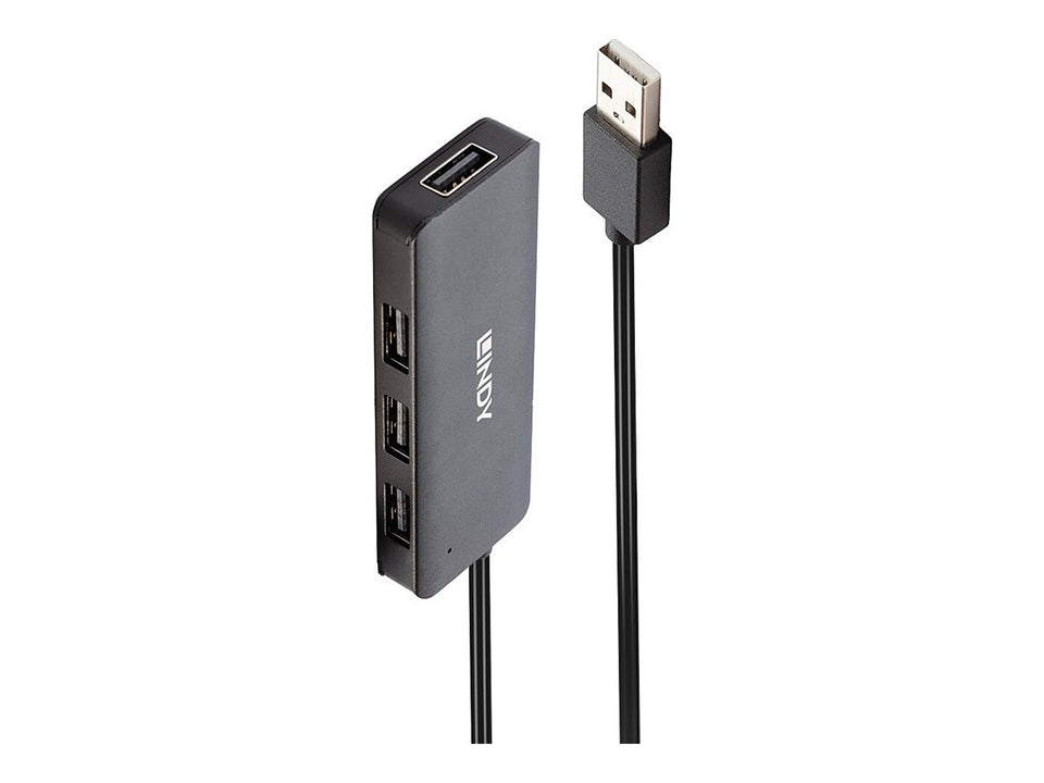 Lindy Hub - 4 x USB 2.0 - Desktop