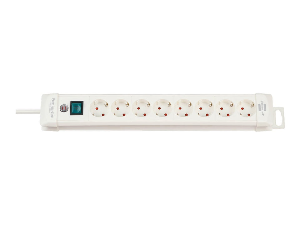 Brennenstuhl Premium-Line extension socket H05VV-F 3G1,5 - Steckdosenleiste - Eingabe, Eingang Stromversorgung - Ausgangsanschlüsse: 8 (Stromversorgung)