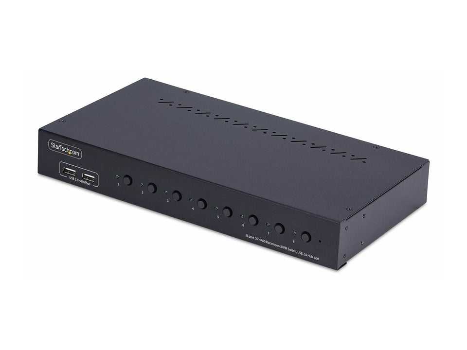 StarTech.com 8-Port DisplayPort KVM Switch w/1U